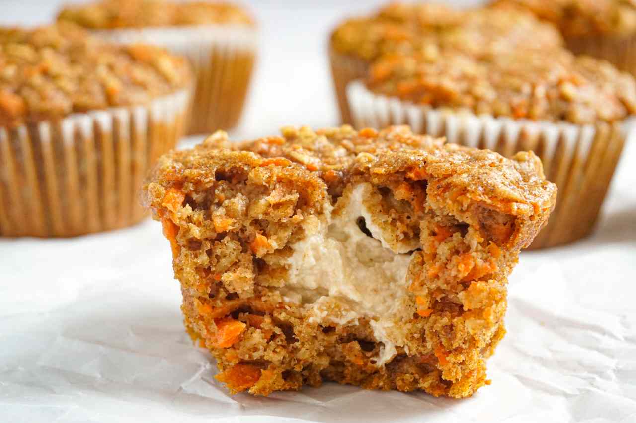 Image for the Cream Cheese Filled Carrot Muffins recipe